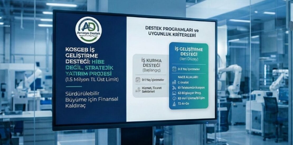 KOSGEB İş Gelişirme Desteği